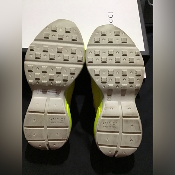 GUCCI RHYTON Sneakers in yellow fluo - Picture 9 of 9